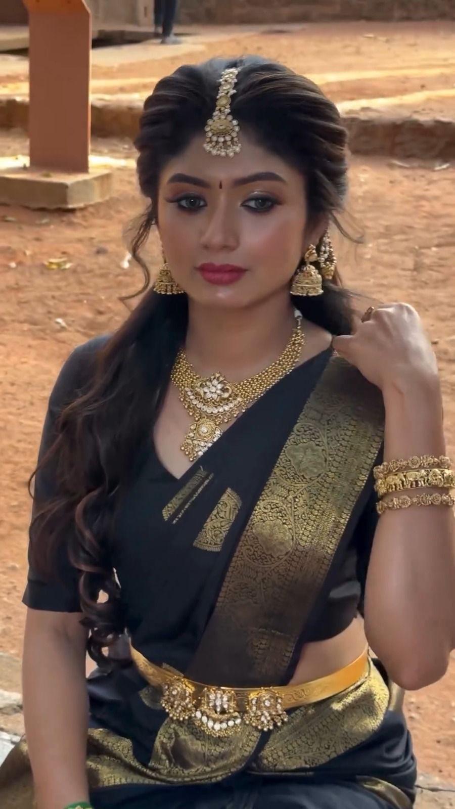 Elegant Jequard Work Saree